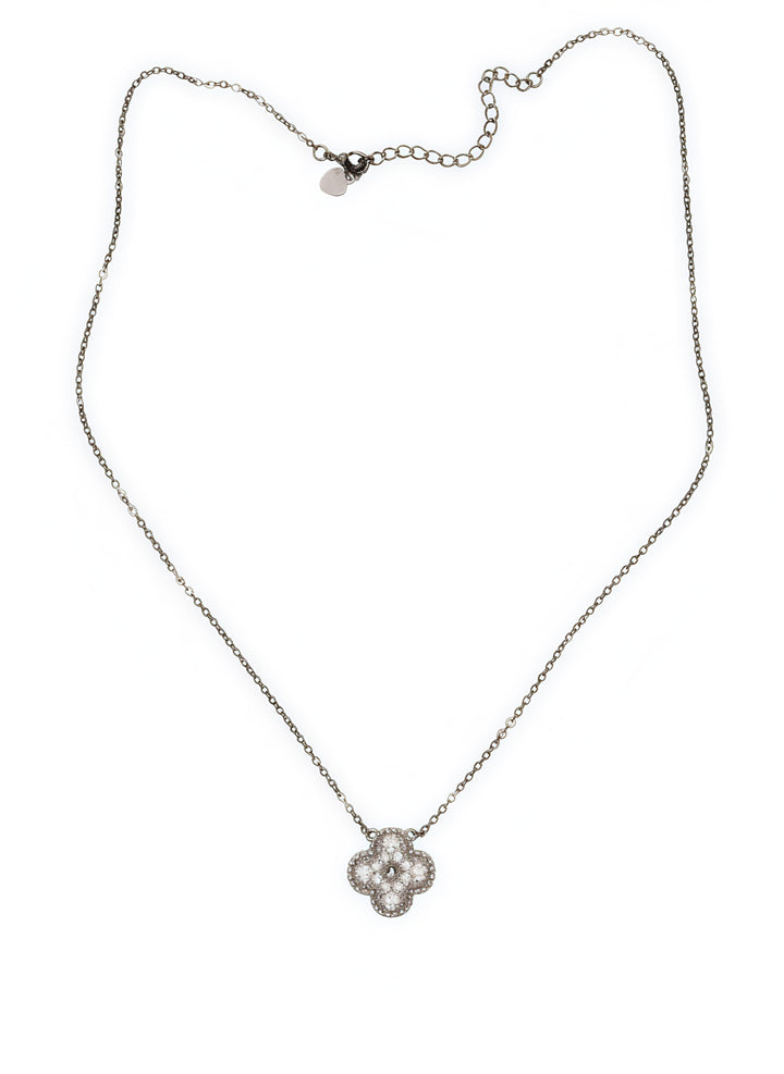 four-leaf clover pendant