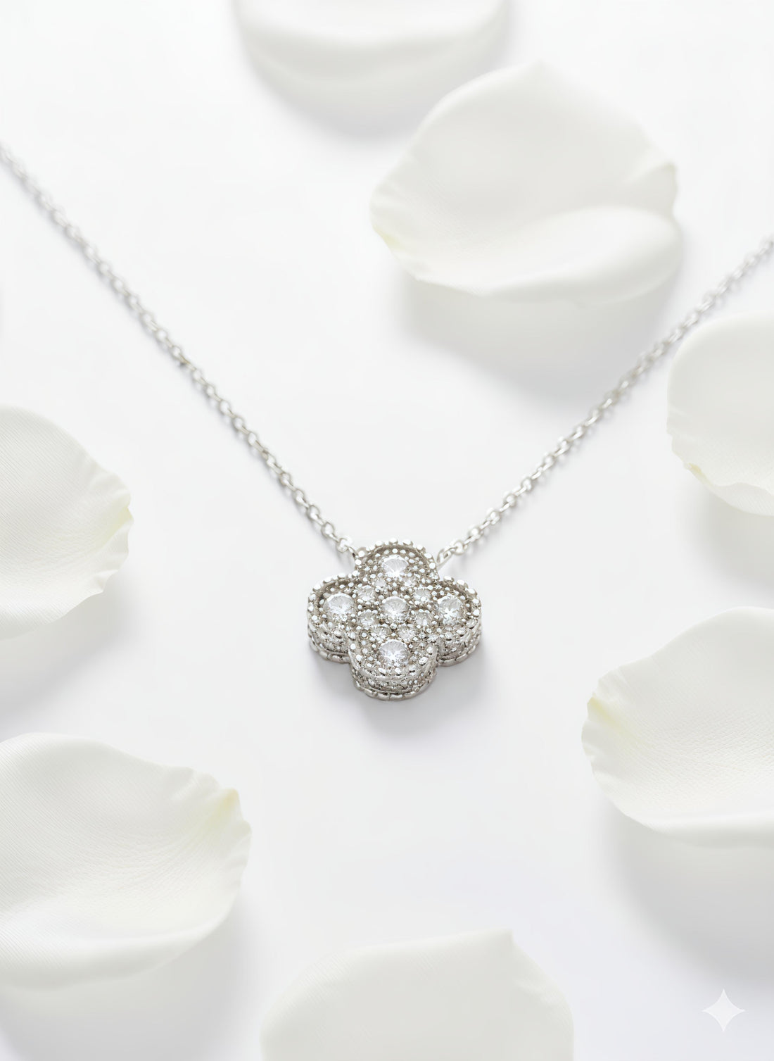 four-leaf clover pendant
