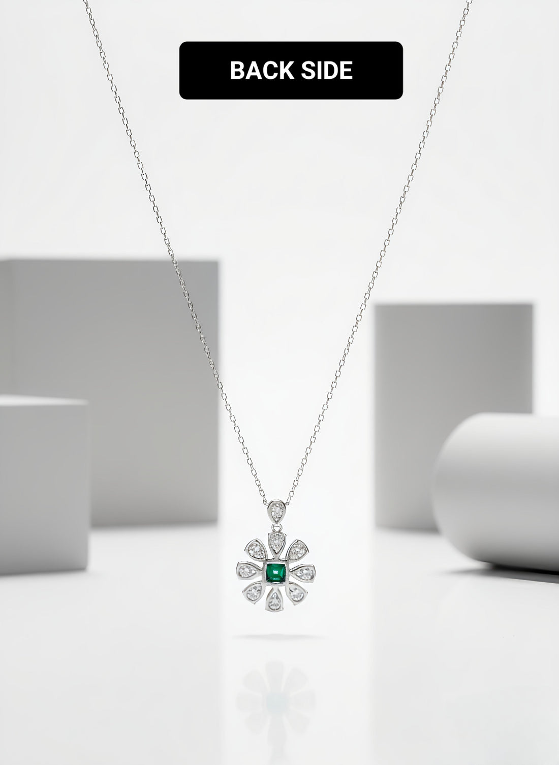 πΈ Floral Asscher Necklace π