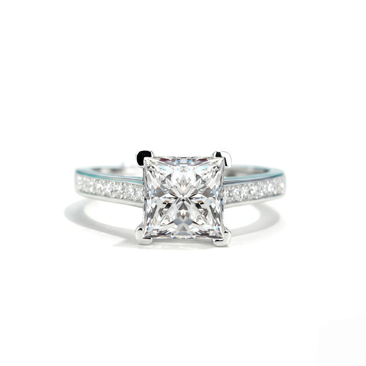 πβ¨ Regalia Princess Ring β 1 Carat Moissanite π