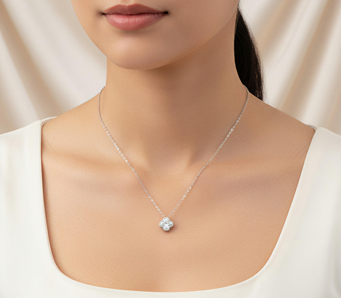 β¨ Lucky Clover Pendant Necklace β¨