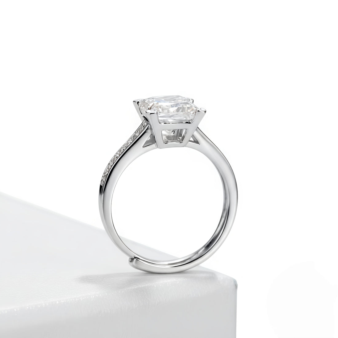 πβ¨ Regalia Princess Ring β 1 Carat Moissanite π