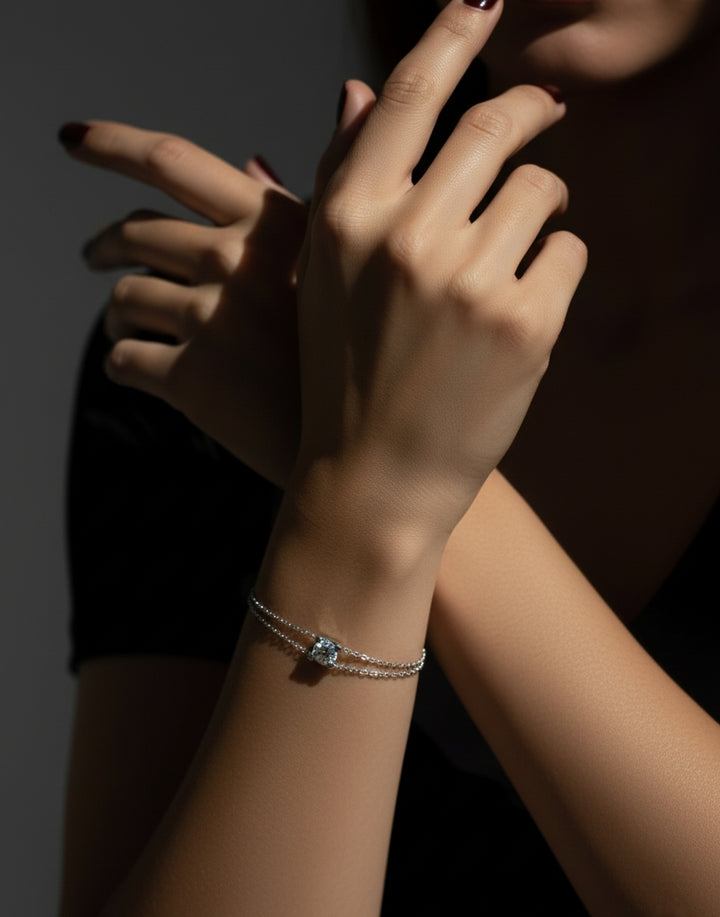 β¨ Radiant Solis 1 Carat Diamond Bracelet β¨