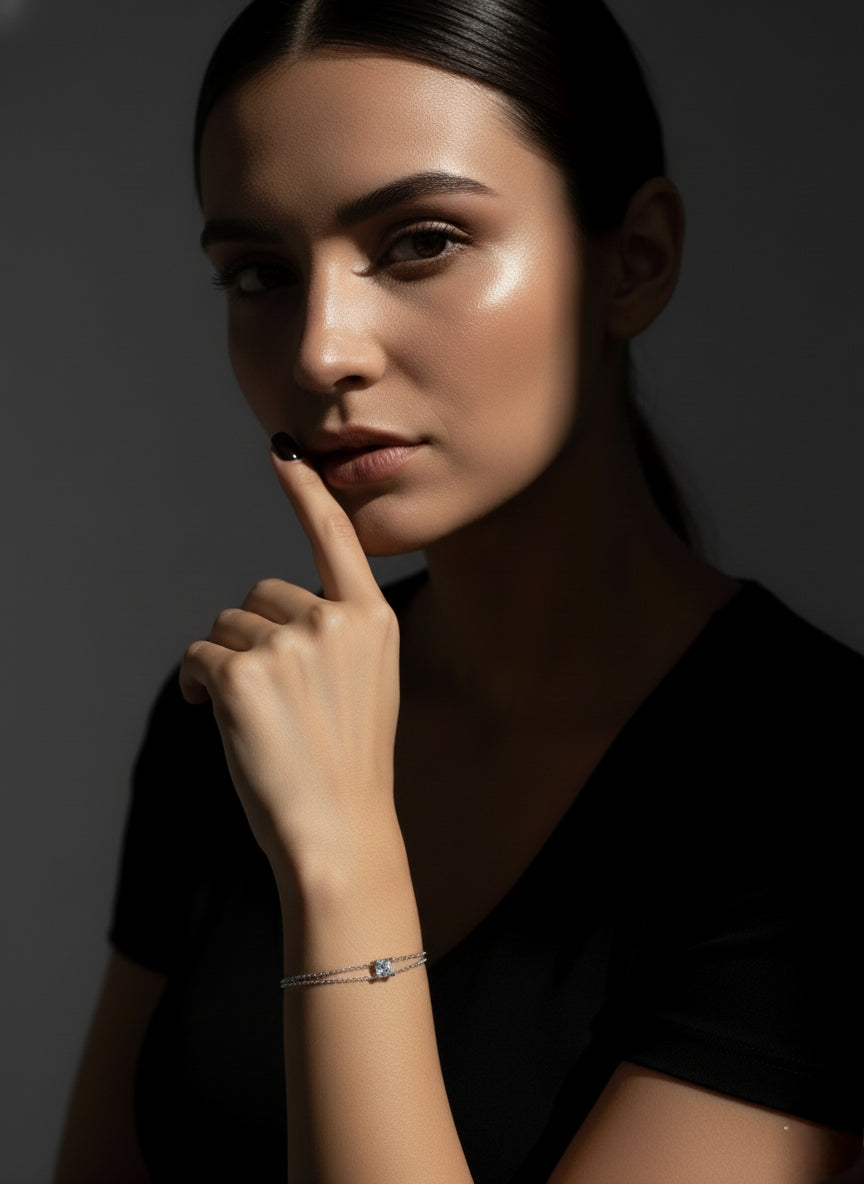 β¨ Radiant Solis 1 Carat Diamond Bracelet β¨