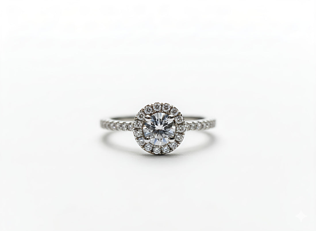 “Celeste Halo Ring”