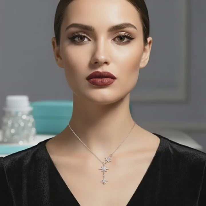 ✨ Celestial Starlight CZ Necklace ✨