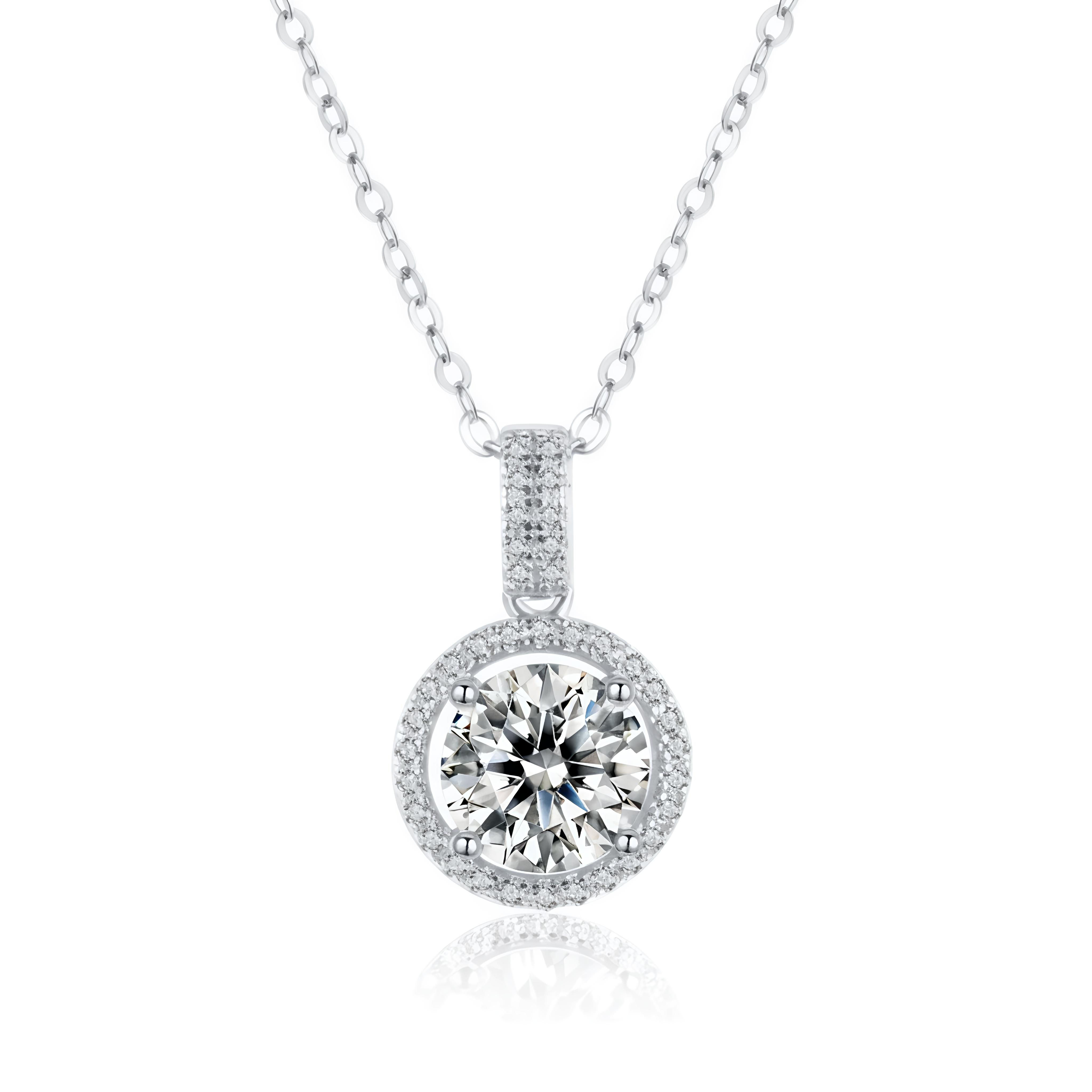 Aurora Crown Moissanite Necklace 👑💎