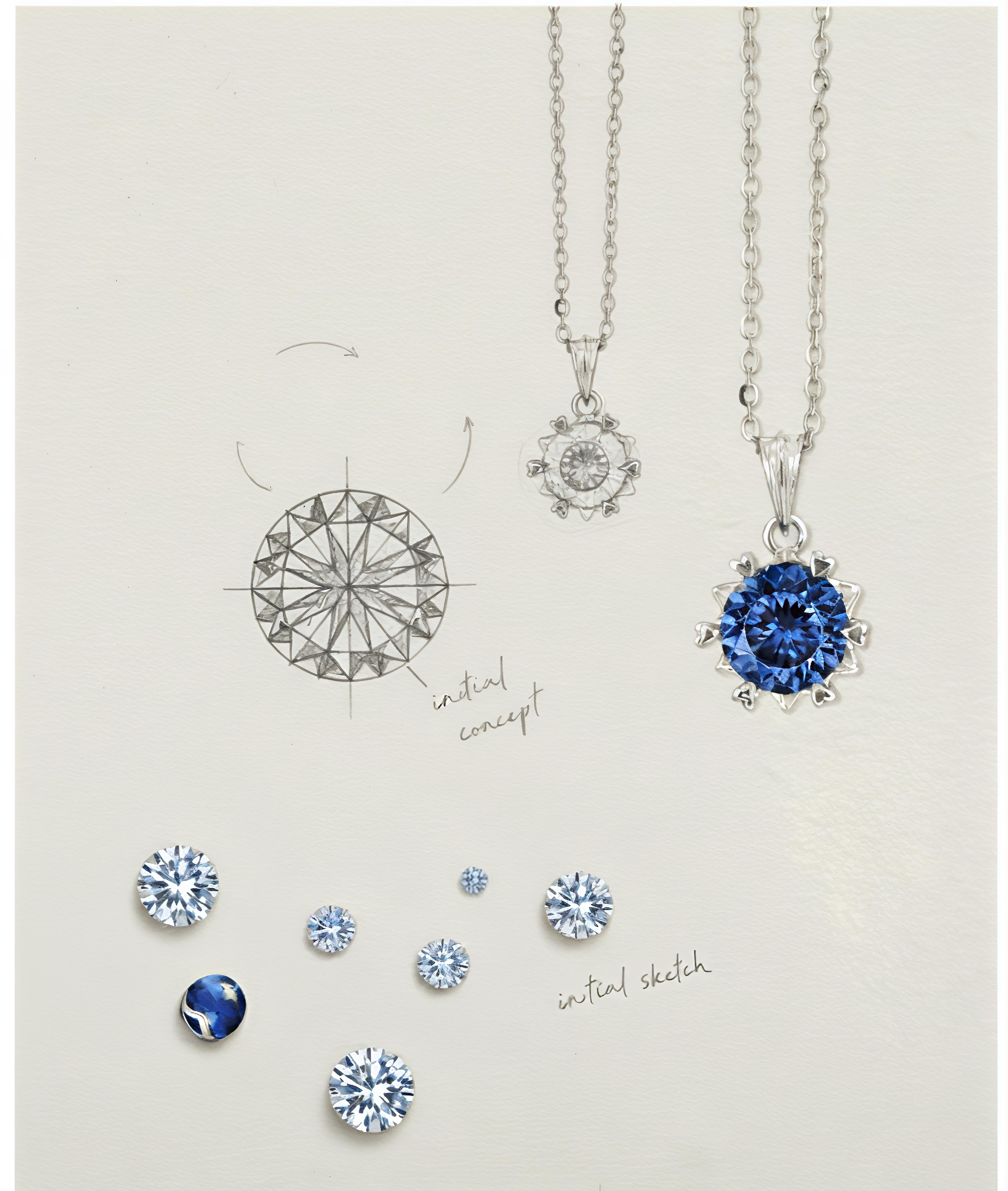 Blue Radiance Necklace