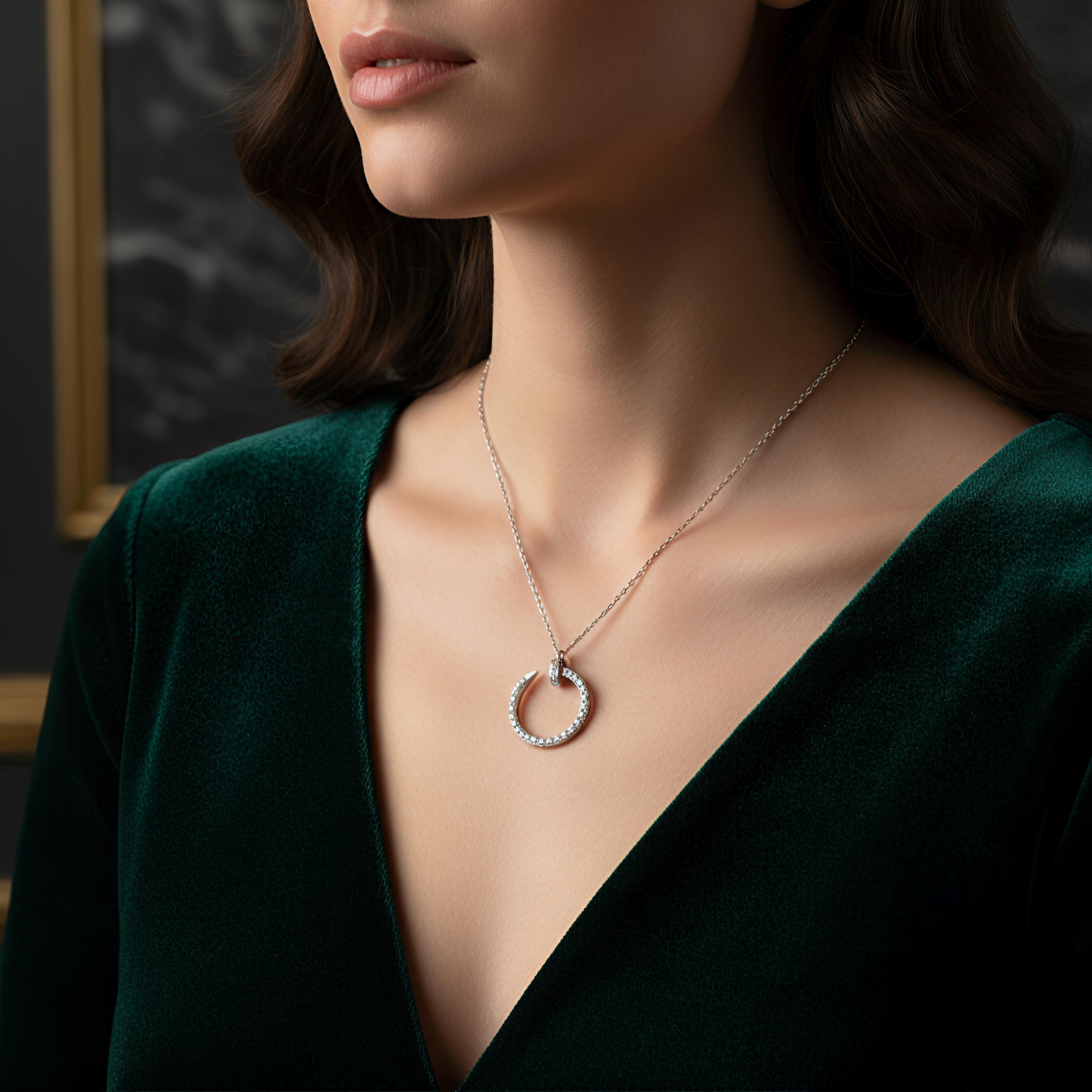 💫 Nova Ring CZ Necklace 💫