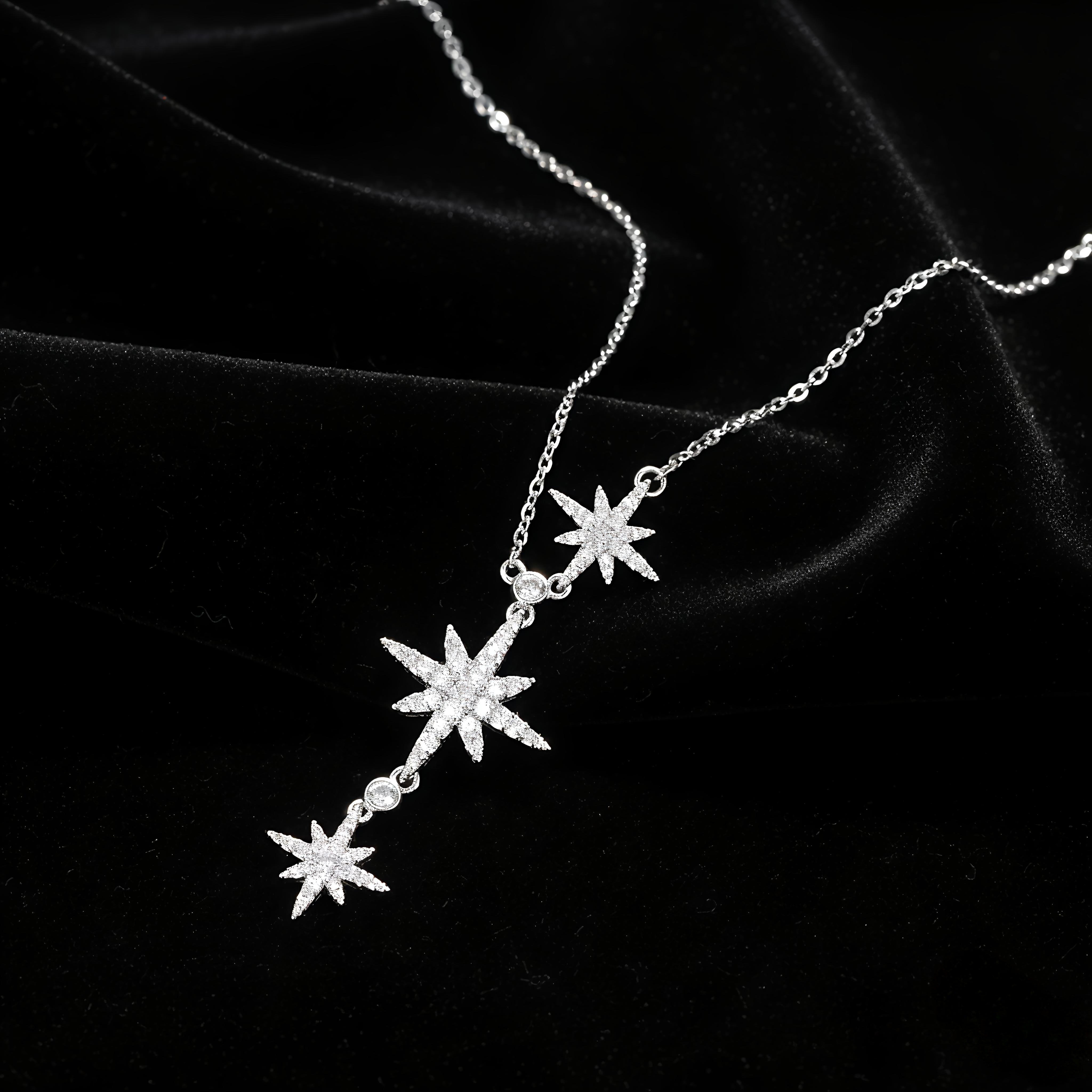 ✨ Celestial Starlight CZ Necklace ✨