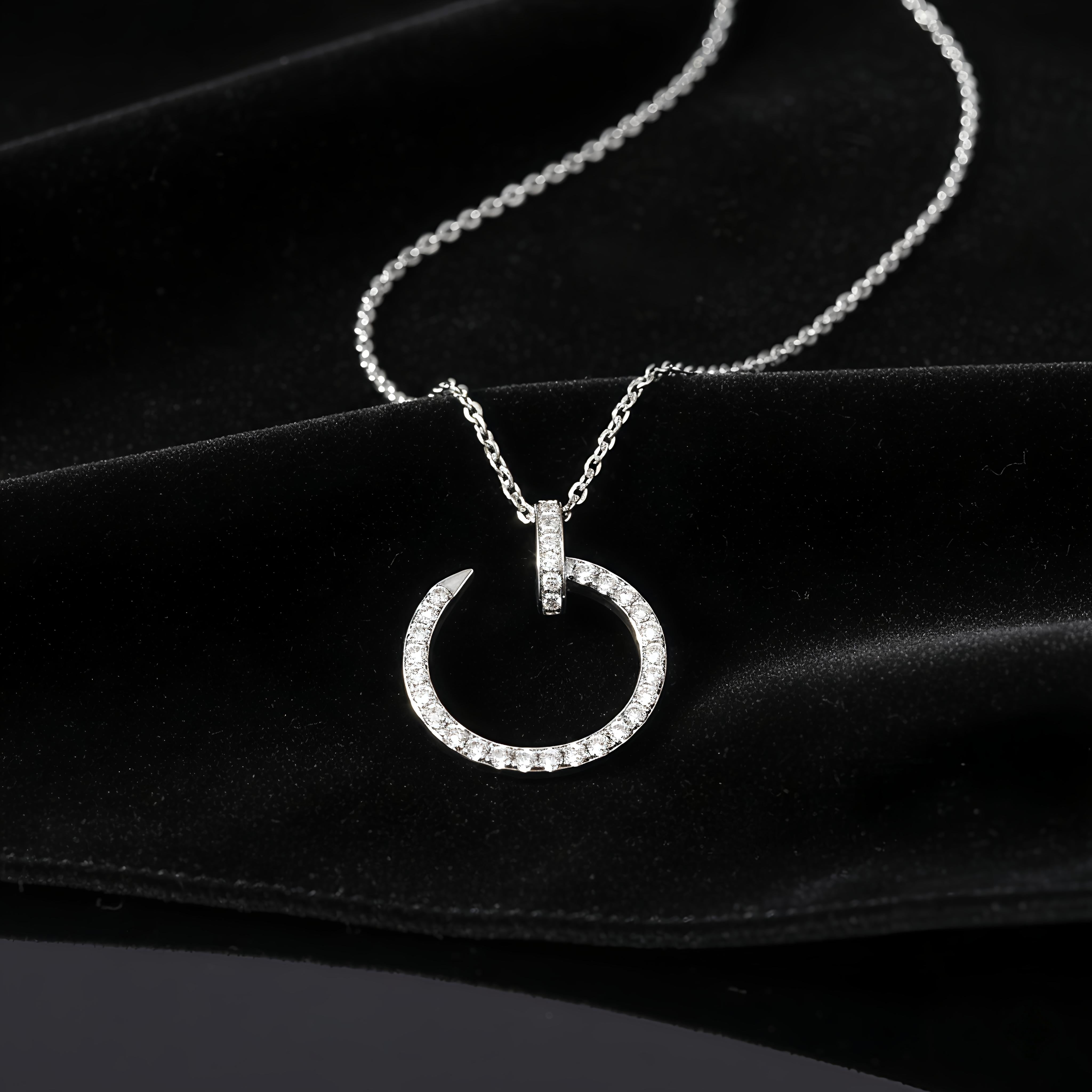 💫 Nova Ring CZ Necklace 💫