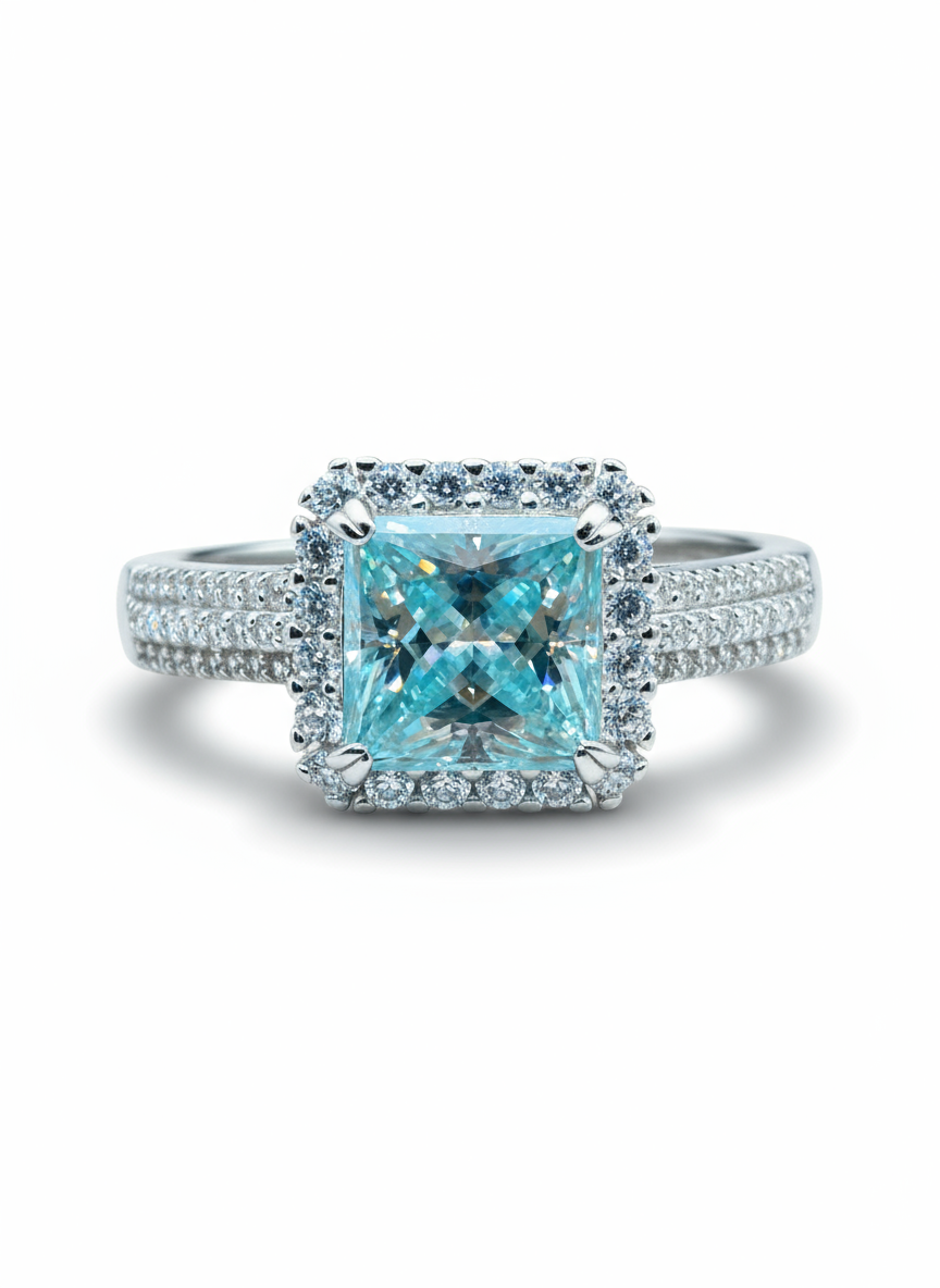 💎 "Azure Mirage Ring" 🌊