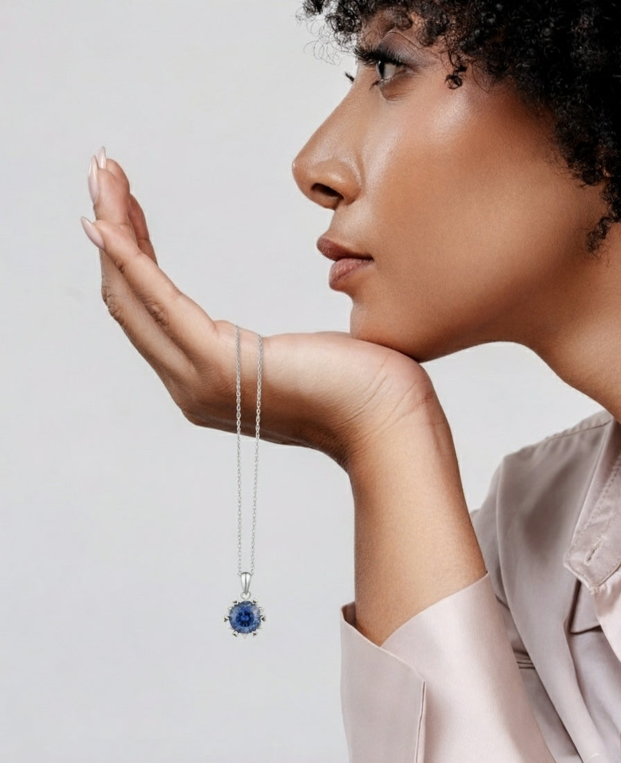 Blue Radiance Necklace