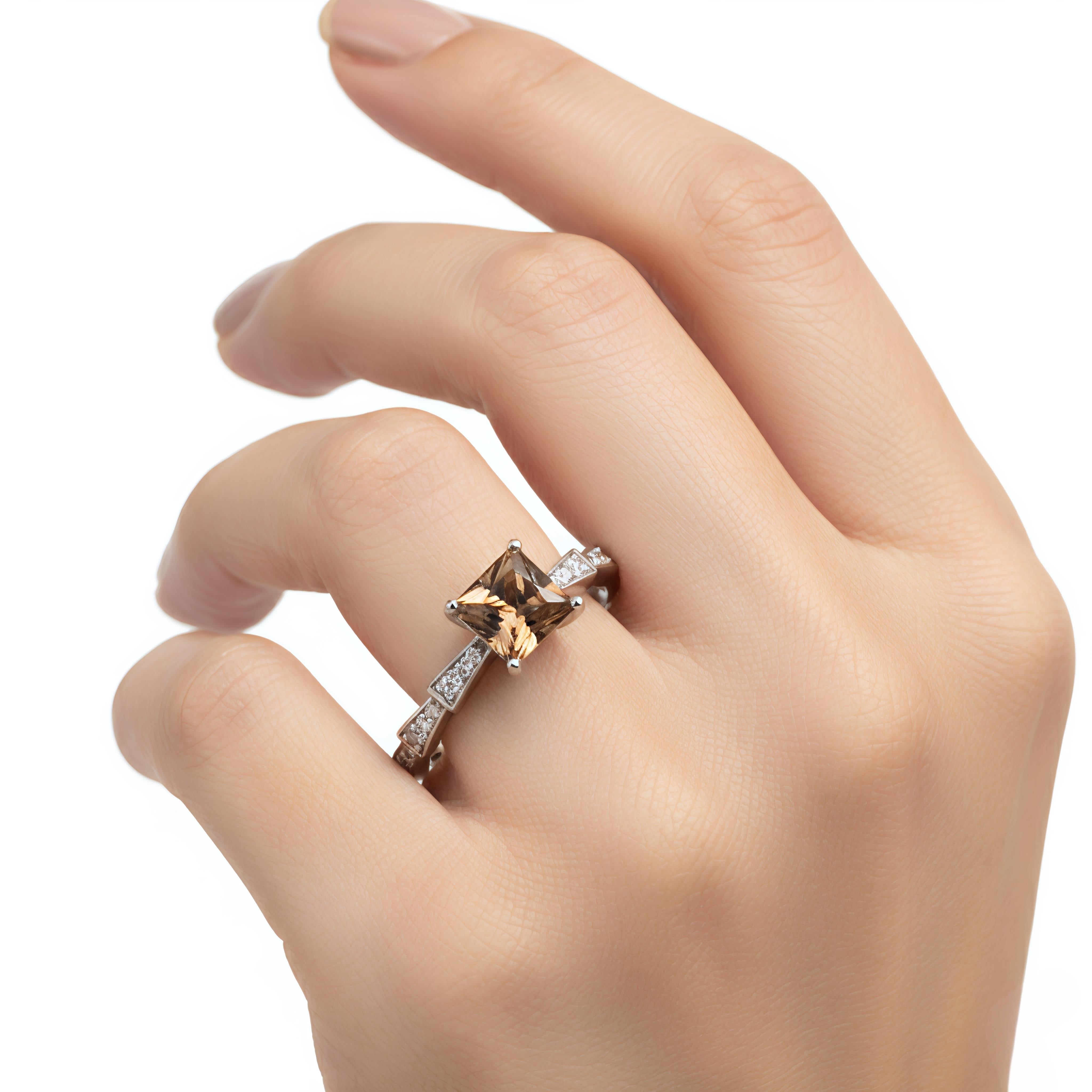 🌅 Amber Aurora Ring 🌅