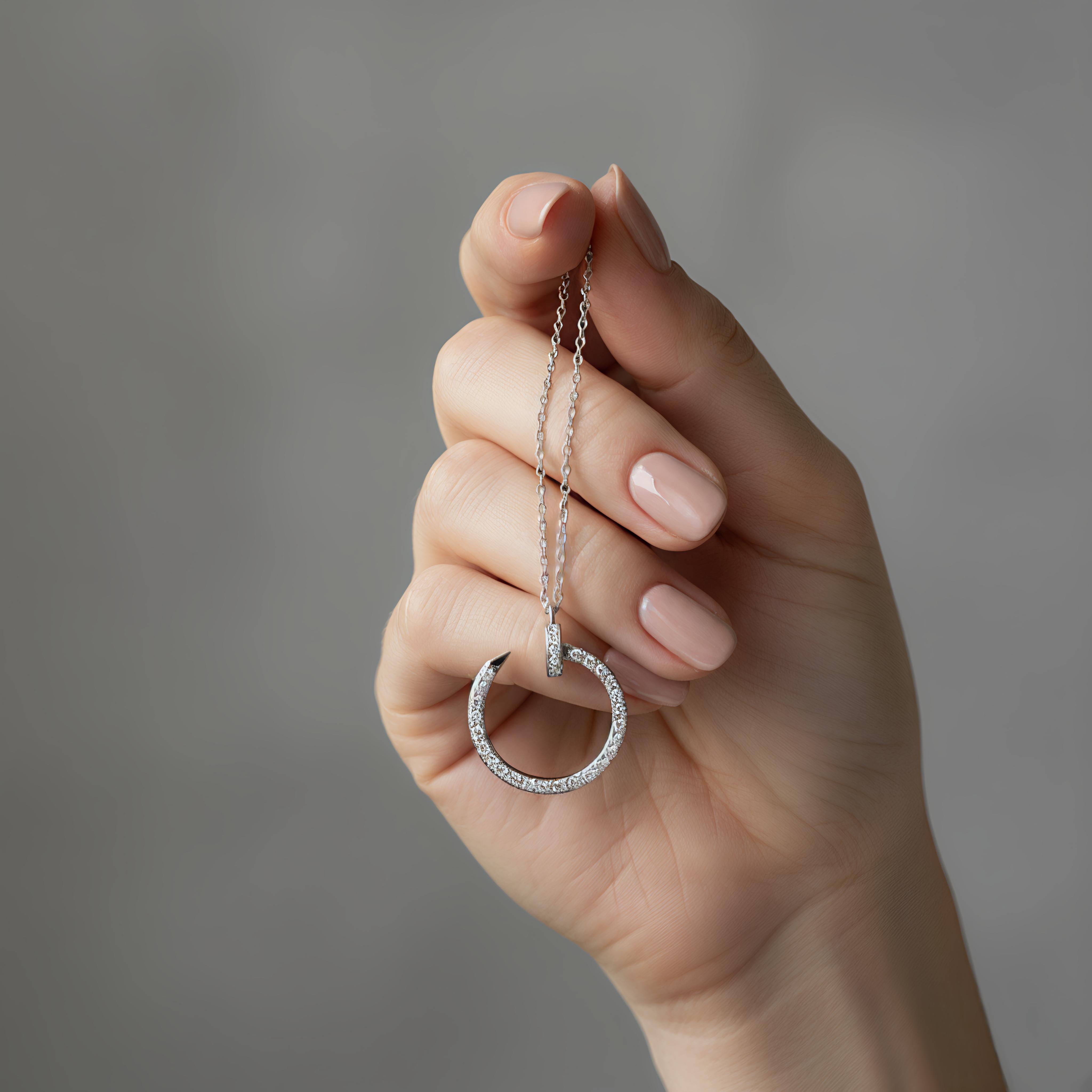 💫 Nova Ring CZ Necklace 💫