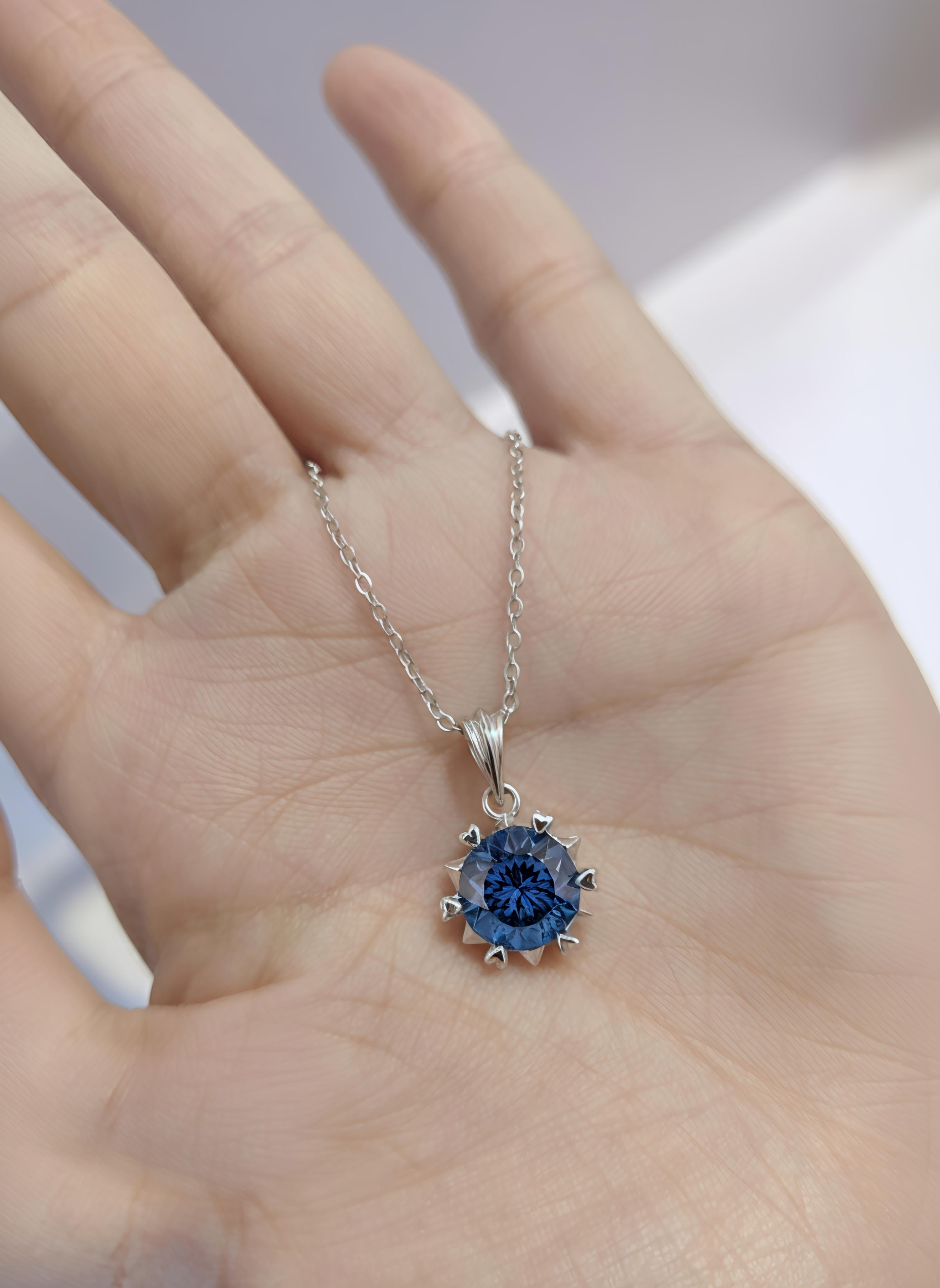 Blue Radiance Necklace